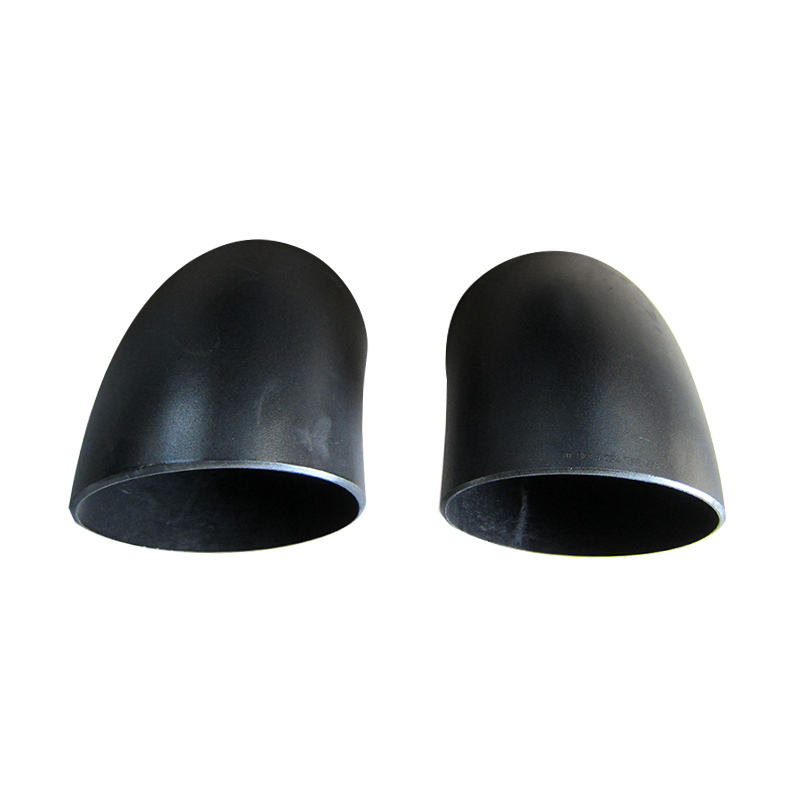 ASTM A234 WB ,Elbow 45 Deg SR, Size 8 Inch, Wall Thickness : Schedule 60, Butt Weld End, Black Painting Surface Treatment,Standard ASME B16.9