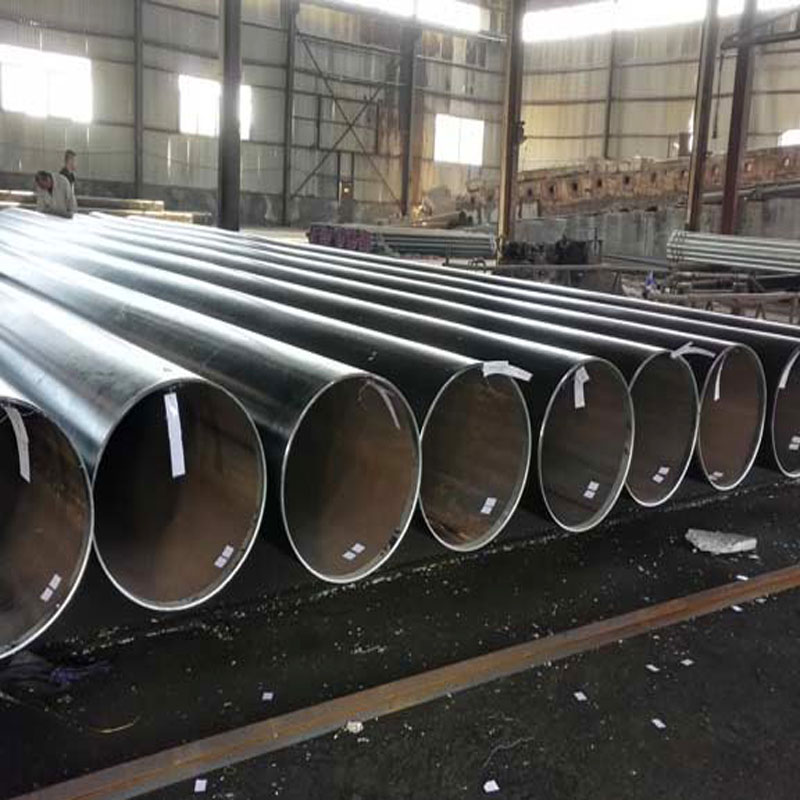 Black Seamless Pipe, Carbon Steel, 26in Wall thickness SCH 40, ASTM API 5L X 60 PSL1, Length 6m, Standard:ANSI B36.10