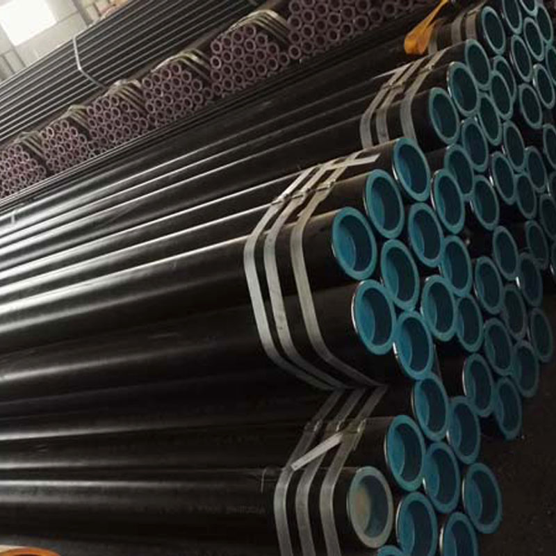 Black Seamless Pipe, Carbon Steel, 6in Wall thickness SCH XS, ASTM API 5L GR.B,  Length 6m, Standard:ANSI B36.10