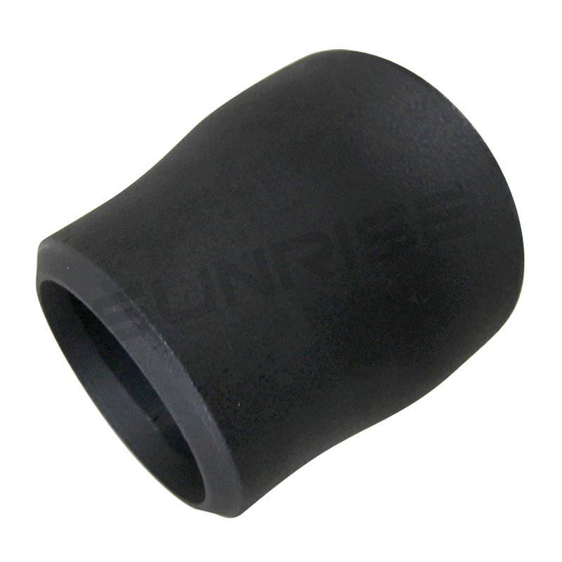 Concentric Reducer, Size 8 Inch, Wall Thickness : Schedule 160, Butt Weld End, Black Painting Surface Treatment,Standard ASME B16.9,ASTM A234 WPB 