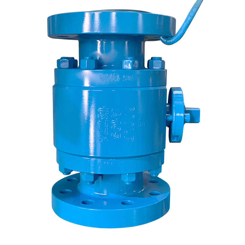 Ball Valve,4” CL600LB, Body :ASTM A105N ;Ball Material:ASTM A105N+STELLITE; End Connect: Flange End; API 6D