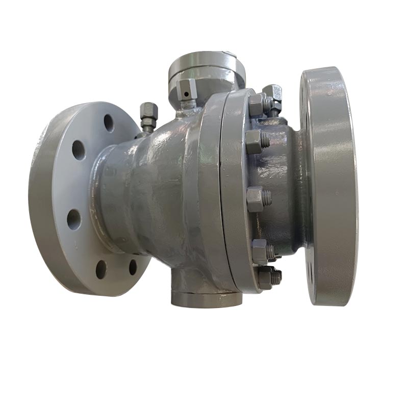 10x8INCH , CL600 , Ball Valve, Flange RF, ANSI B16.5, Reducer Bore,Trunnion Ball; Body Material ASTM A216 WCB, API 6D