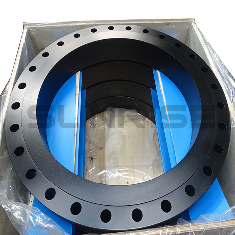 ASTM A350 LF2 Weld Neck Flange, 28 Inch, Class 300, Wall Thickness: 40S, RF End Flange, ANSI B16.5