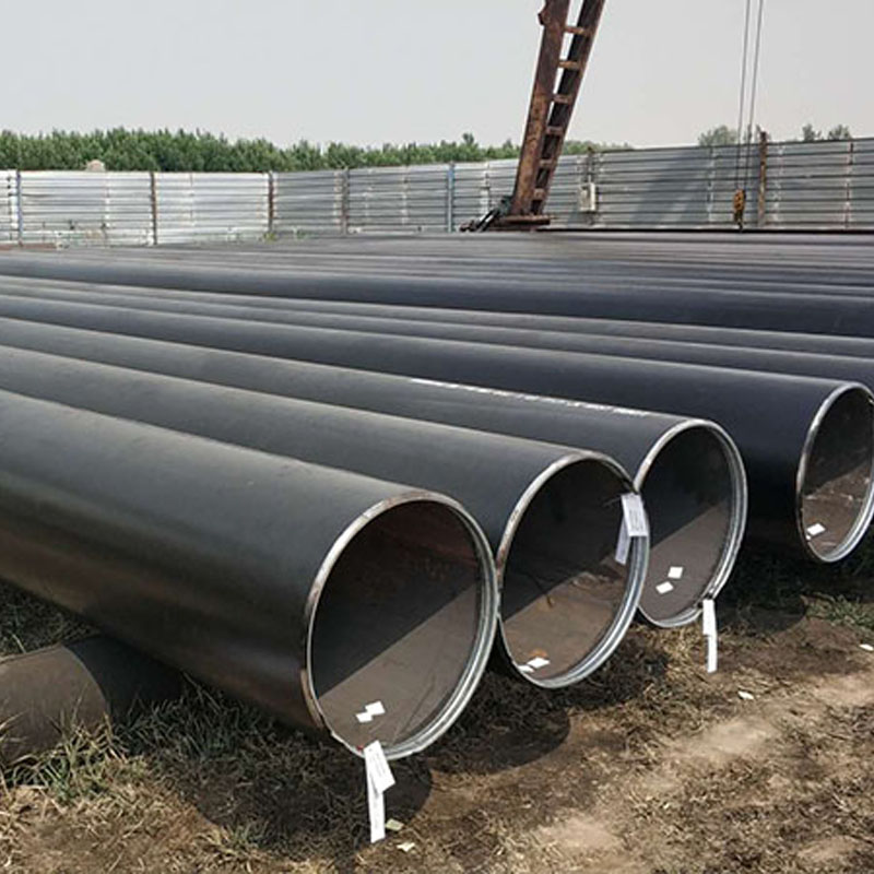 Carbon Steel Black Seamless Pipe,18in Wall thickness SCH 100, ASTM API 5L GR.B,  Length 6m, Standard:ANSI B36.10