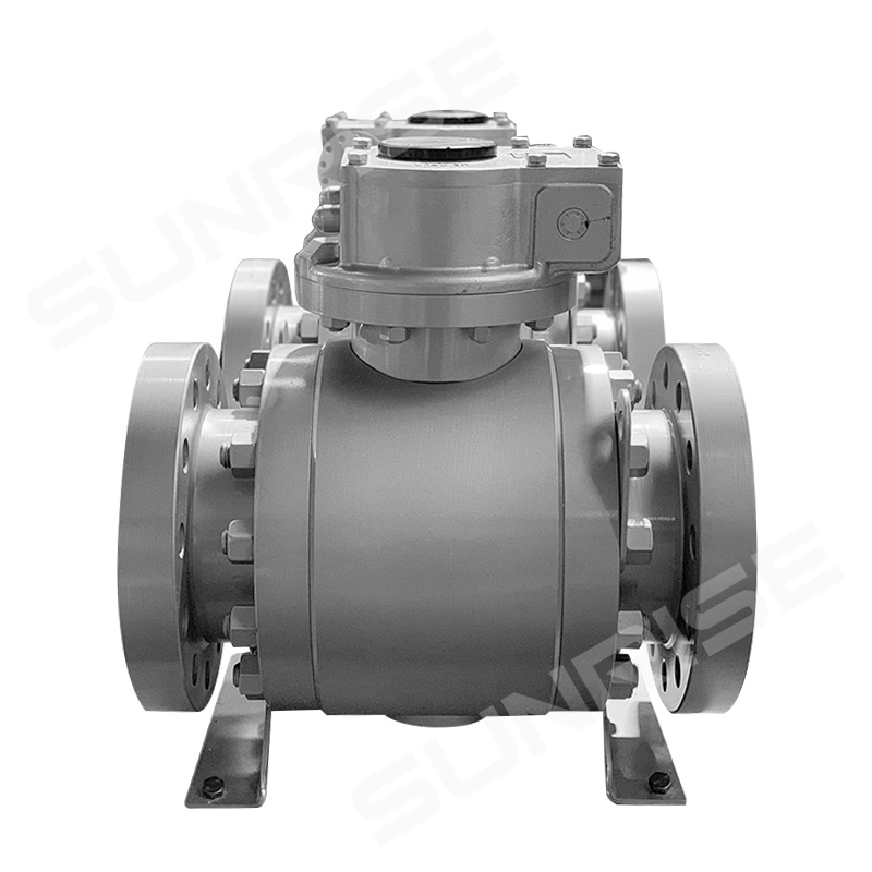 Trunnion Ball Valve 16 INCH,CL600 , Ball Valve, Flange RTJ, ANSI B16.5, Full Bore, Body ASTM A105N