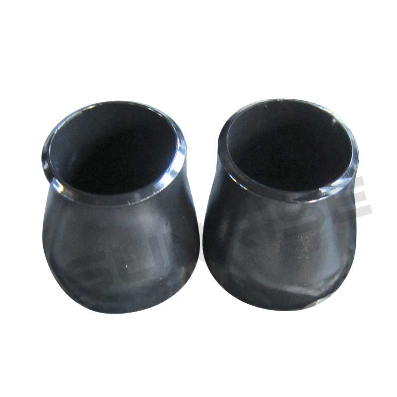 Concentric Reducer, Size 6 x 4 Inch, Wall Thickness : Schedule 80 x SCH 60, Butt Weld End, Black Painting Surface Treatment,Standard ASME B16.9,ASTM A234 WPB 