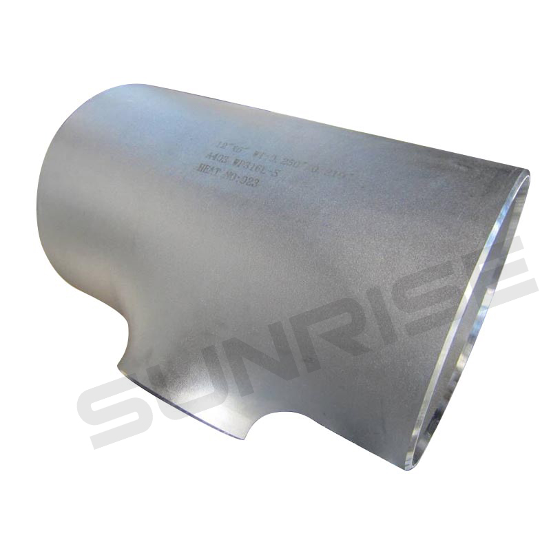 Equal Tee , Size 10 Inch, Wall Thickness: Schedule 40, Butt Weld End, ASTM A403 WP316L, Standard ASME B16.9