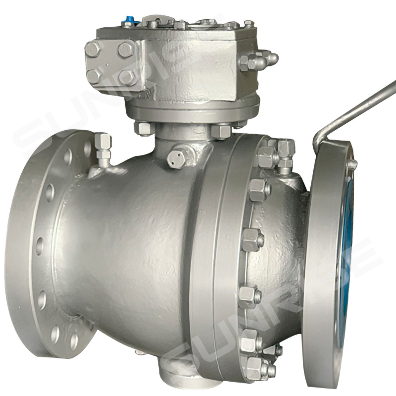 Ball Valve 10INCH CL300, RF End, ANSI B16.5, Full Bore,Flange End,Floating Ball; Body Material ASTM A216 WCB, API 6D