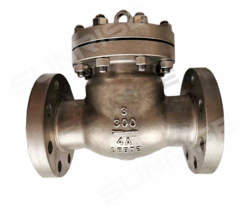 ASTM A216 WCB SWIN CHECK VALVE, 3” CL150,SWING CHECK VALVE, Body & Bonnet :A216 WCB, Flange Ends as per ANSI 16.5 RF