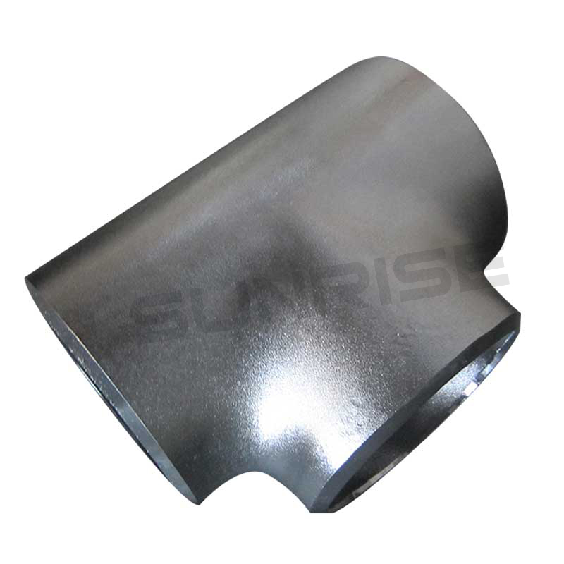 Equal Tee , Size 22 Inch, Wall Thickness: Schedule 120, Butt Weld End, ASTM A234 WPB, Black Painting Surface Treatment,Standard ASME B16.9