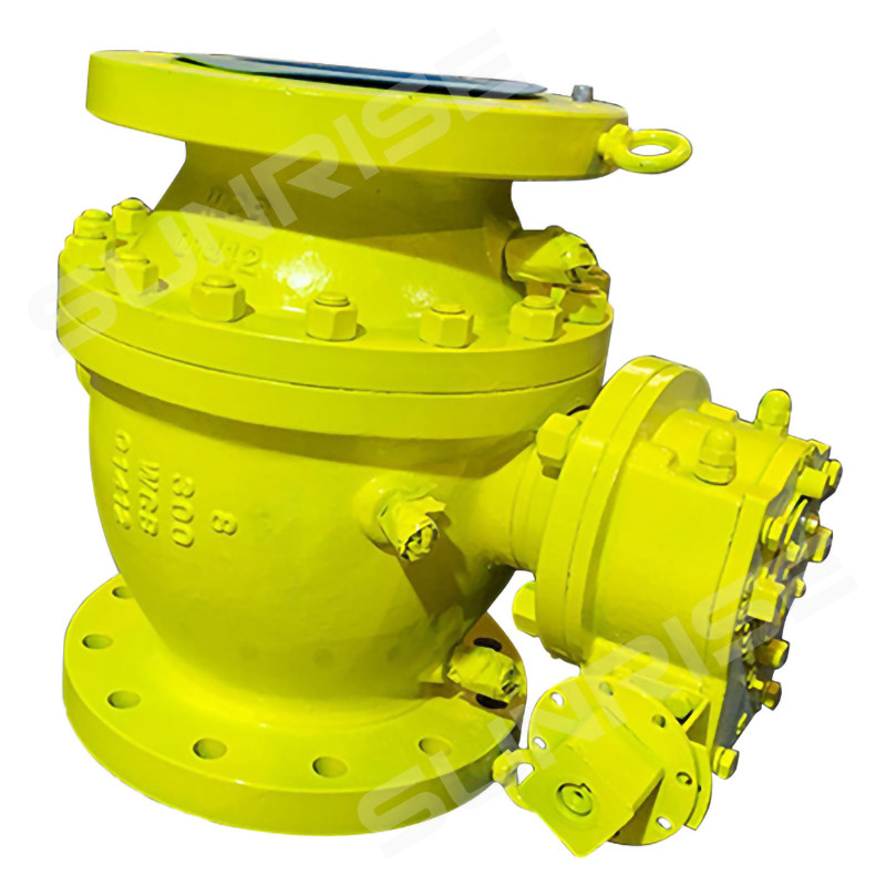 Trunnion Ball 8INCH , CL300 , Ball Valve, Flange RF, ANSI B16.5, Full Bore, Body ASTM A216 WCB, API 6D