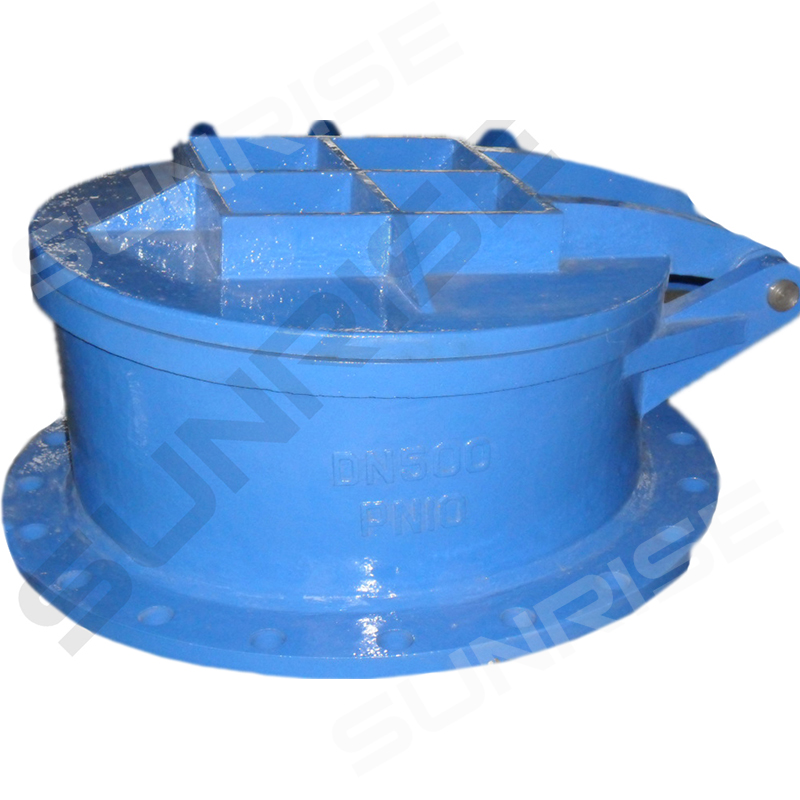 Flap Valve, GGG50, FLANGE END,DN200 PN 16 ,Standard: API, BS, DIN, ANSI