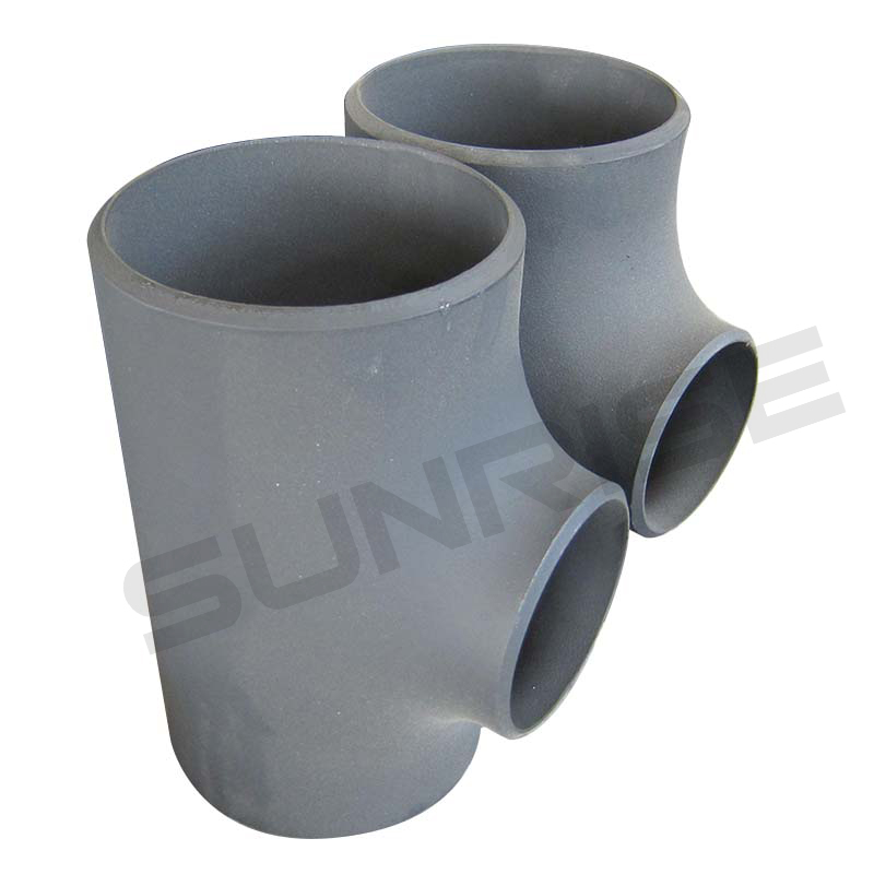 Equal Tee , Size 24 Inch, Wall Thickness: Schedule 40, Butt Weld End, ASTM A234 WPB, Standard ASME B16.9