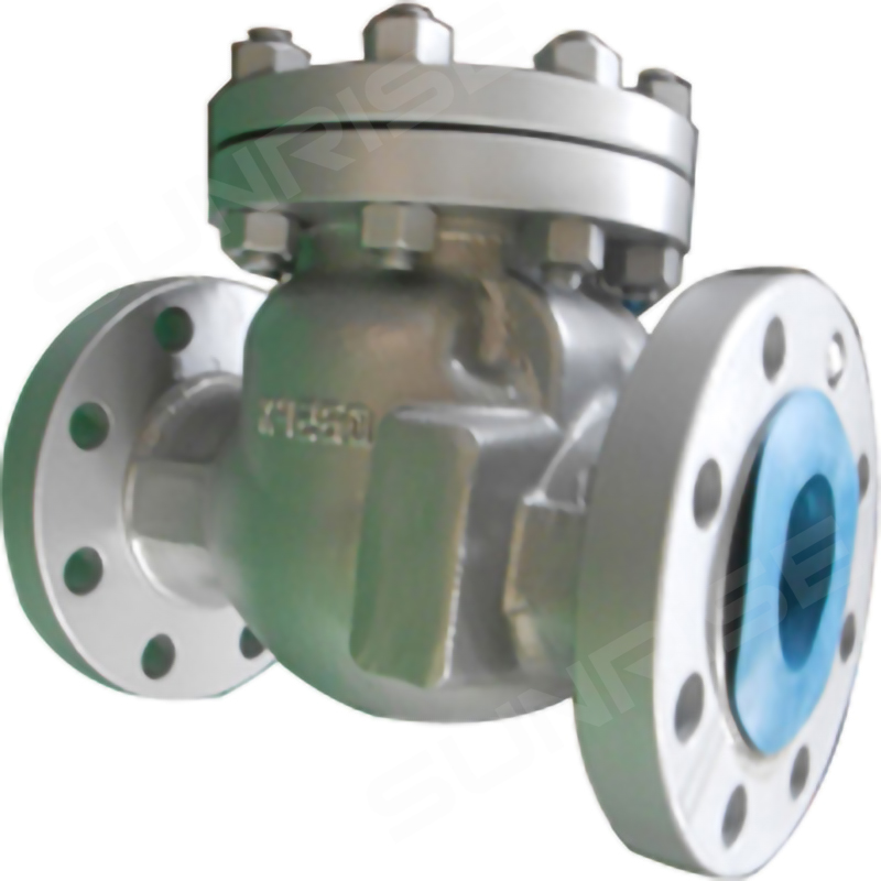 BS1868 SWIN CHECK VALVE, 4” CL300,SWING CHECK VALVE, Body & Bonnet :A216 WCB, Flange Ends as per ANSI 16.5 RF