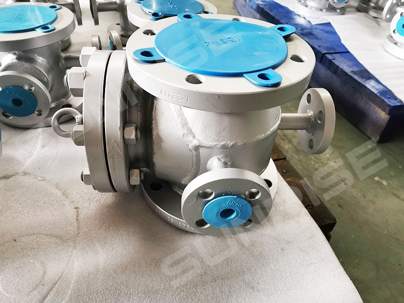 STEAM JACKETED PLUG VALVE 2X3” BC,SHORT-TYPE, ASTM A216 WCB, PLUG:316, NONLUBRICATE, TAPER-PLUG, TRIM:316/RPTFE, WRENCH OP., CL.150-RF-125µINCH.RA, API 599, FULLY JACKETED