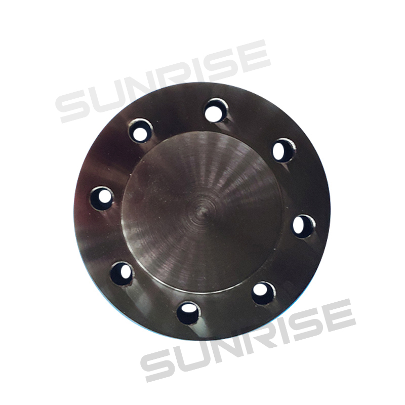ASTM A105 Blind Flange, Size 6 Inch, Class 1500, RTJ End Flange, ANSI B16.5, Anti- Rust Surface