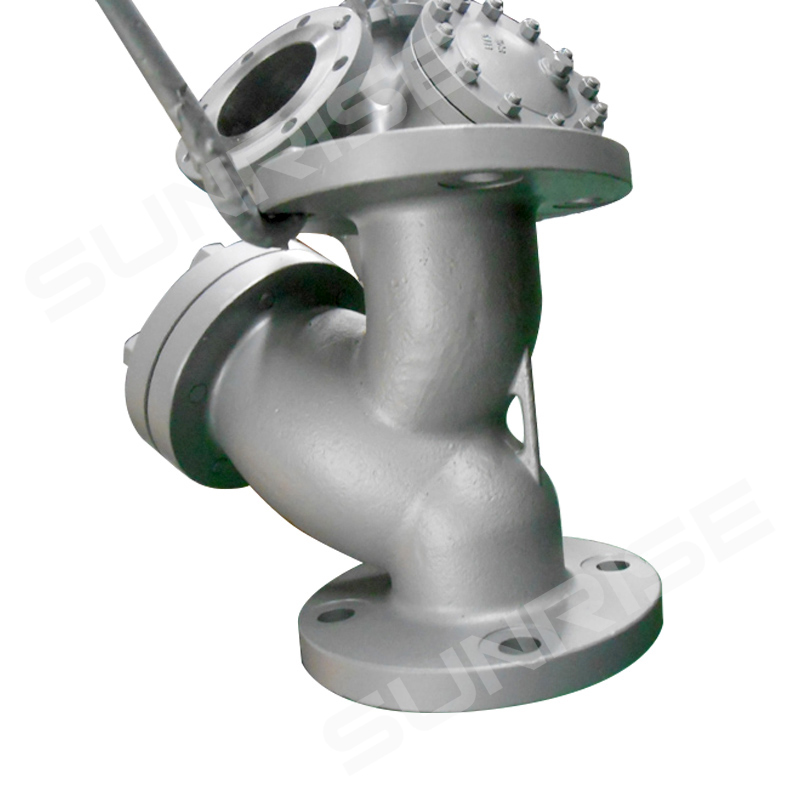 Y-strainer 10 INCH CL300, Flange RF End, Body A216WCB; Plug material: ASTM A105; Mesh : 40 Micron