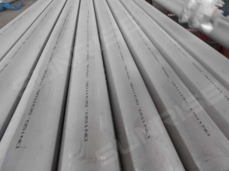 SCH 10S SEAMLESS STAINLESS STEEL PIPE, DN50, LENGTH 6M,ASTM A312 TP316