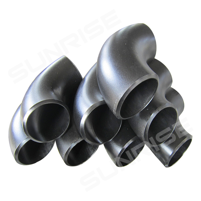 Butt Weld 90 Degree Elbow LR, Size:6 Inch, Wall thickness Sch 60, ANSI B16.9