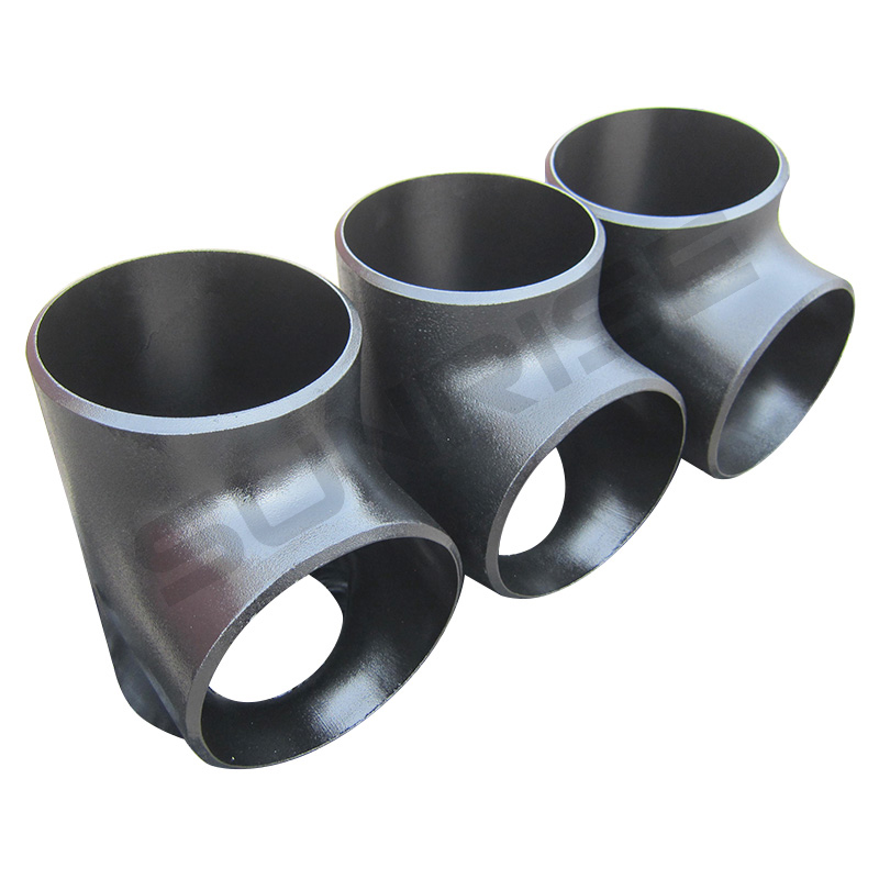 Equal Tee , Size 16 Inch, Wall Thickness: Schedule 40, Butt Weld End, ASTM A234 WPB, Standard ASME B16.9