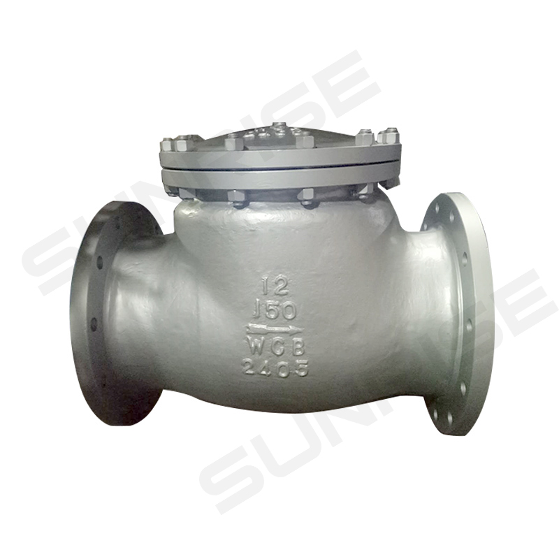BS1868 SWING CHECK VALVE, Size 12 inch, Pressure:CL150,Body & Bonnet :A216 WCB, Flange Ends as per ANSI 16.5 RF