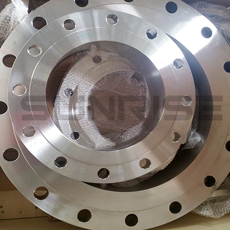 ASTM A182 F316 Weld Flange, 10 Inch, Class 150, Wall Thickness: SCH 20, RF End Flange, ANSI B16.5