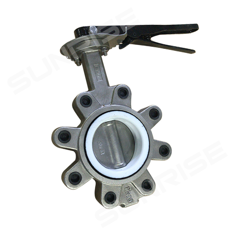 Lug Butterfly Valve, Body Material :ASTM A351 CF8M, Size: 10inch; Pressure:PN16