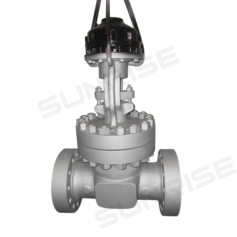 API600 Gate Valve, 6inch, Pressure CL1500,BODY ASTM A216 WCB/8# , RTJ Flange End, 