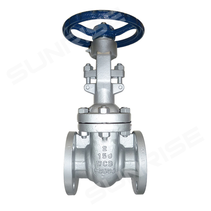 Gate valve 2” CL150 RF FLANGE END, Body Material: ASTM A216 WCB, Trim S.S. 316 +STL