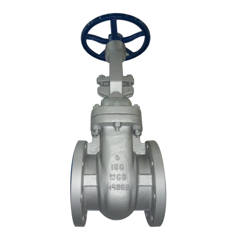 ASTM A216 WCB GATE VALVE,6INCH, Pressure: CL150, FLANGE RF END, API 600