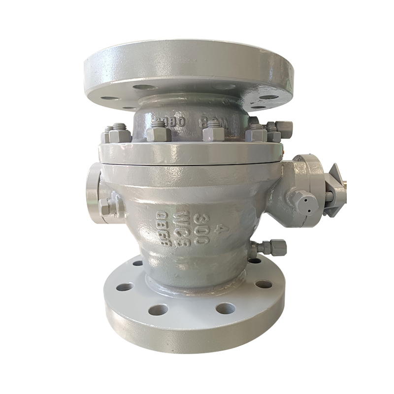 Ball Valve, Size 4” CL300LB,Body :ASTM A216WCB ;Ball Material: A105+ENP; End Connect: Flange End; API 6D